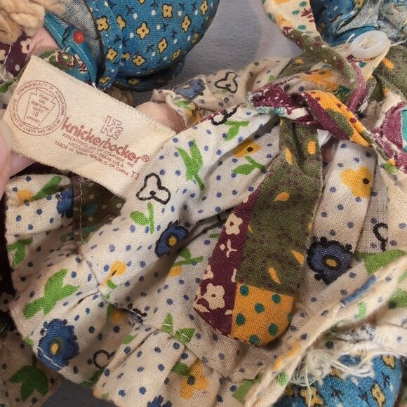 3 Set The Original Holly Hobbie Doll Knickerbocker 1970s Rag Plush Cloth Vintage - Picture 10 of 13